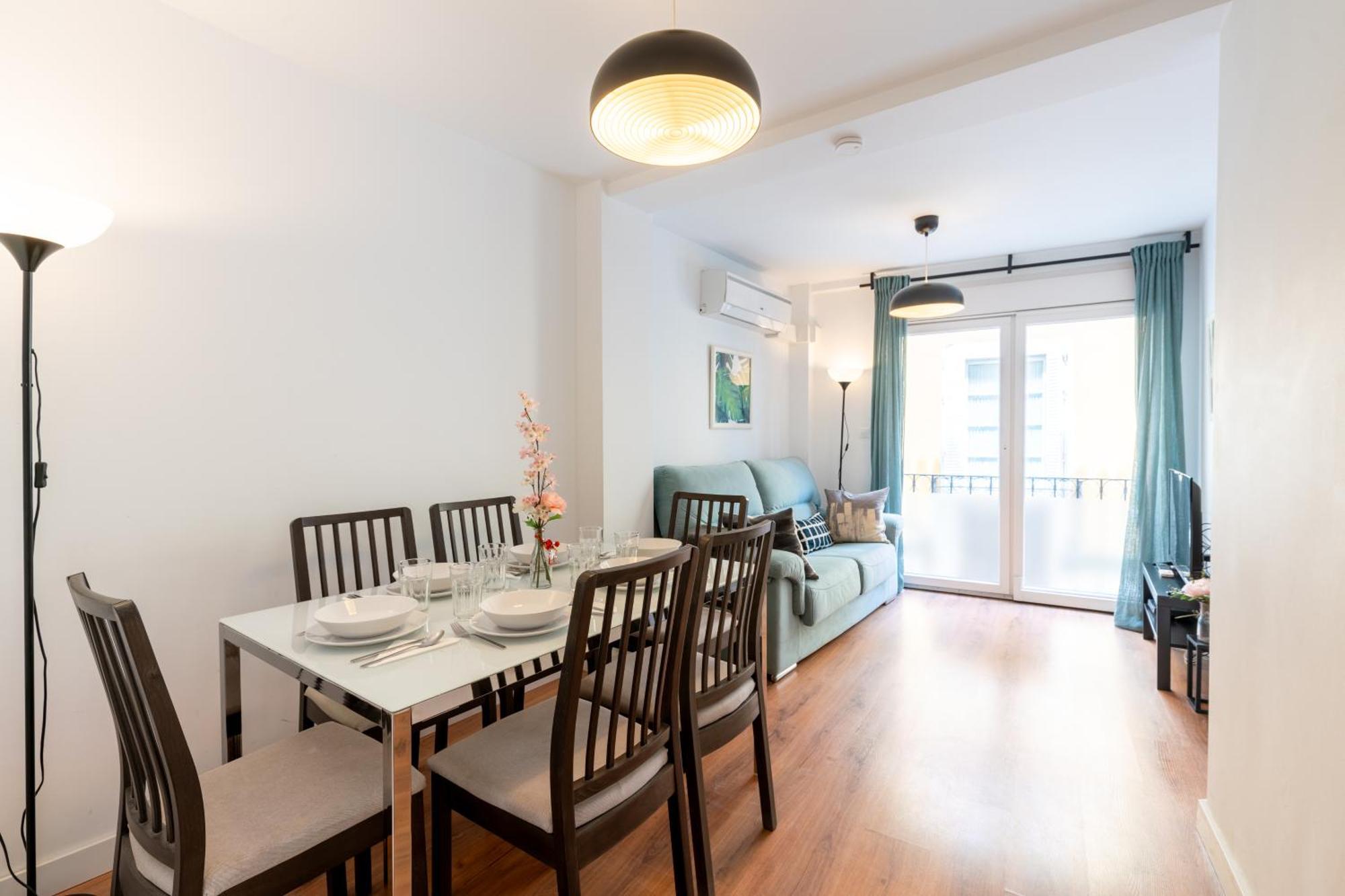Sn Parking Incluido 4Bd 2Bth Excelente Ubicacion Apartment Seville Luaran gambar